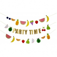 Fruit Honeycomb Party Time Garland By Meri Meri